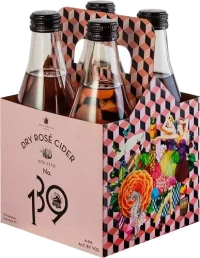 Wolffer Dry Rose Cider 12oz 4pk Btls