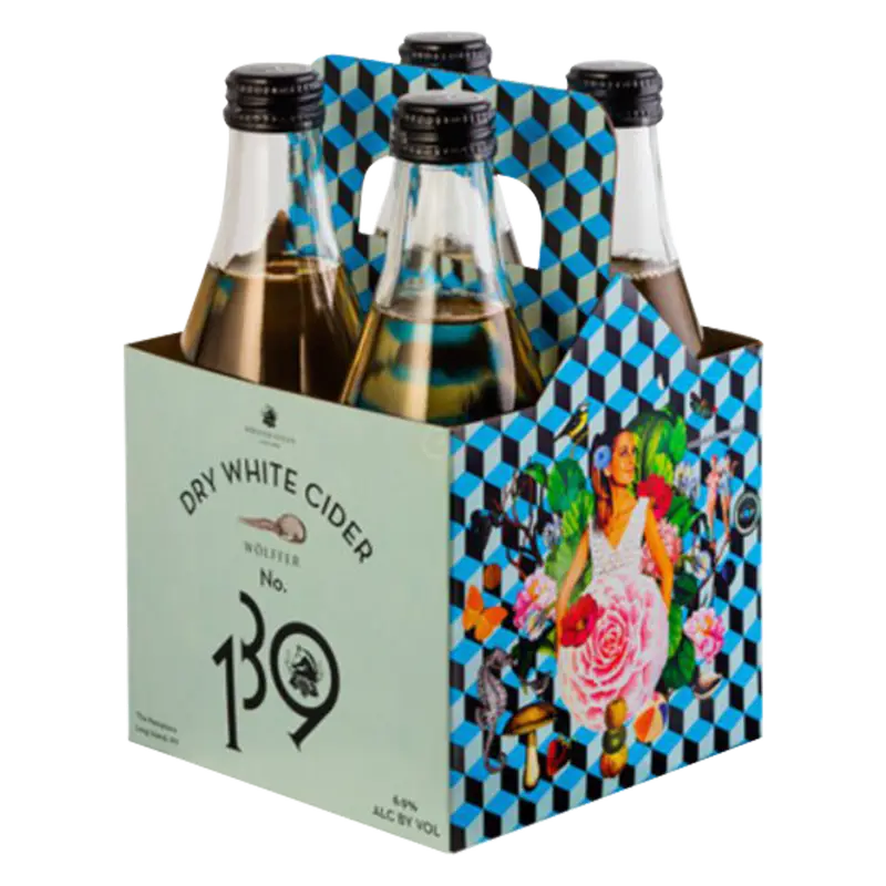 Wolffer Estate Dry White Cider 12oz 4pk Btl