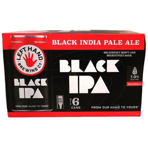 eft Hand Black IPA 12oz 6pk Cn